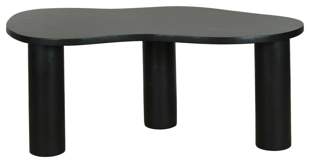 byLIVING Couchtisch ETHAN schwarz Akazie B/H/T: ca. 110x45x55 cm