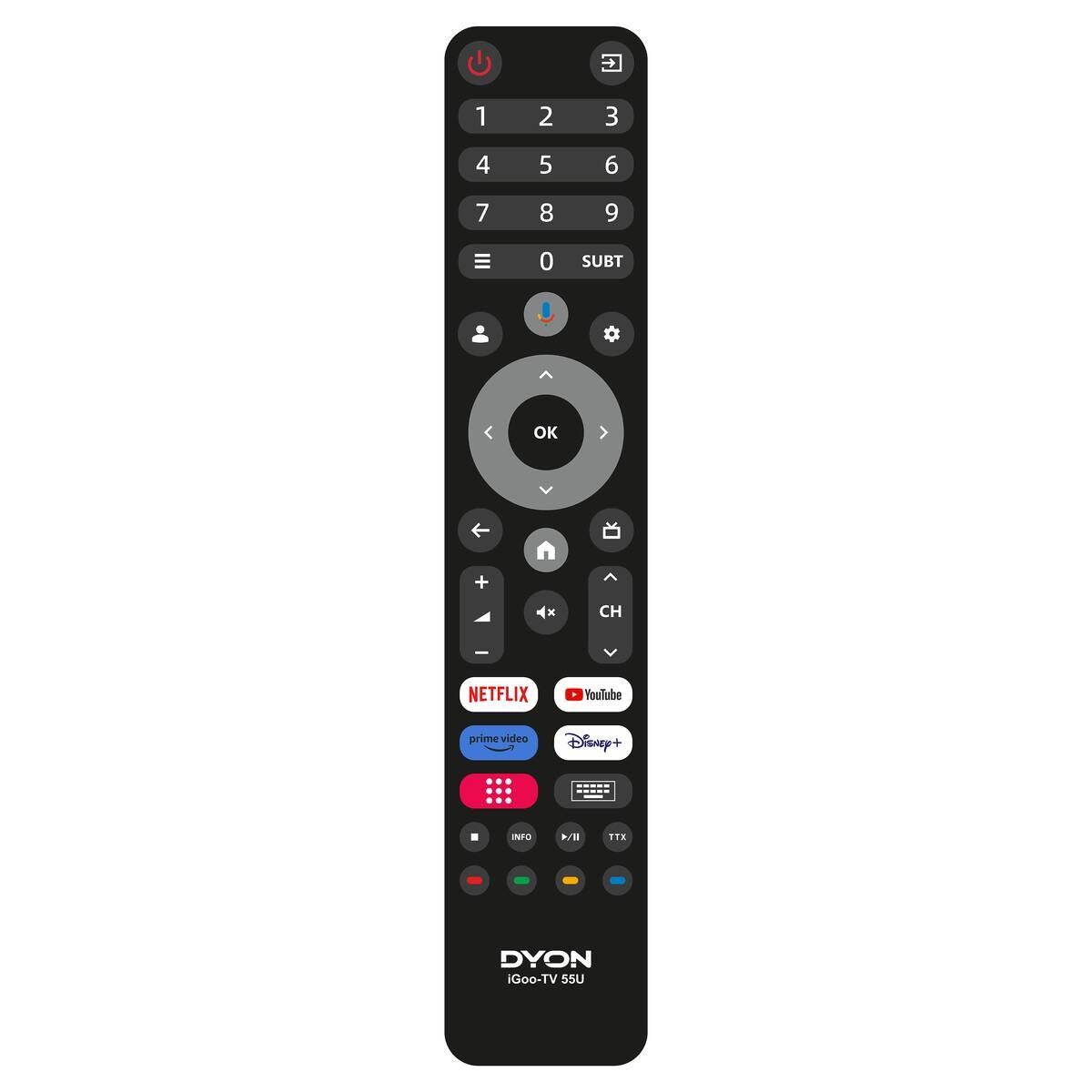 Dyon LED-Smart-TV iGoo-TV 40F B/H: ca. 90x51 cm