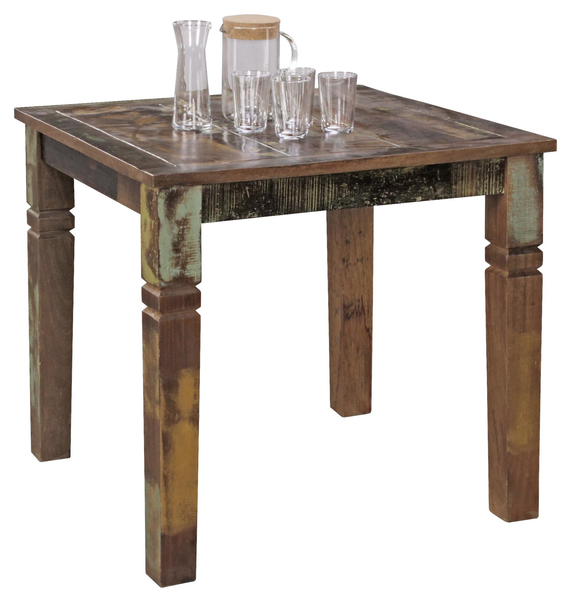 Esstisch natur lackiert B: ca. 80 cm