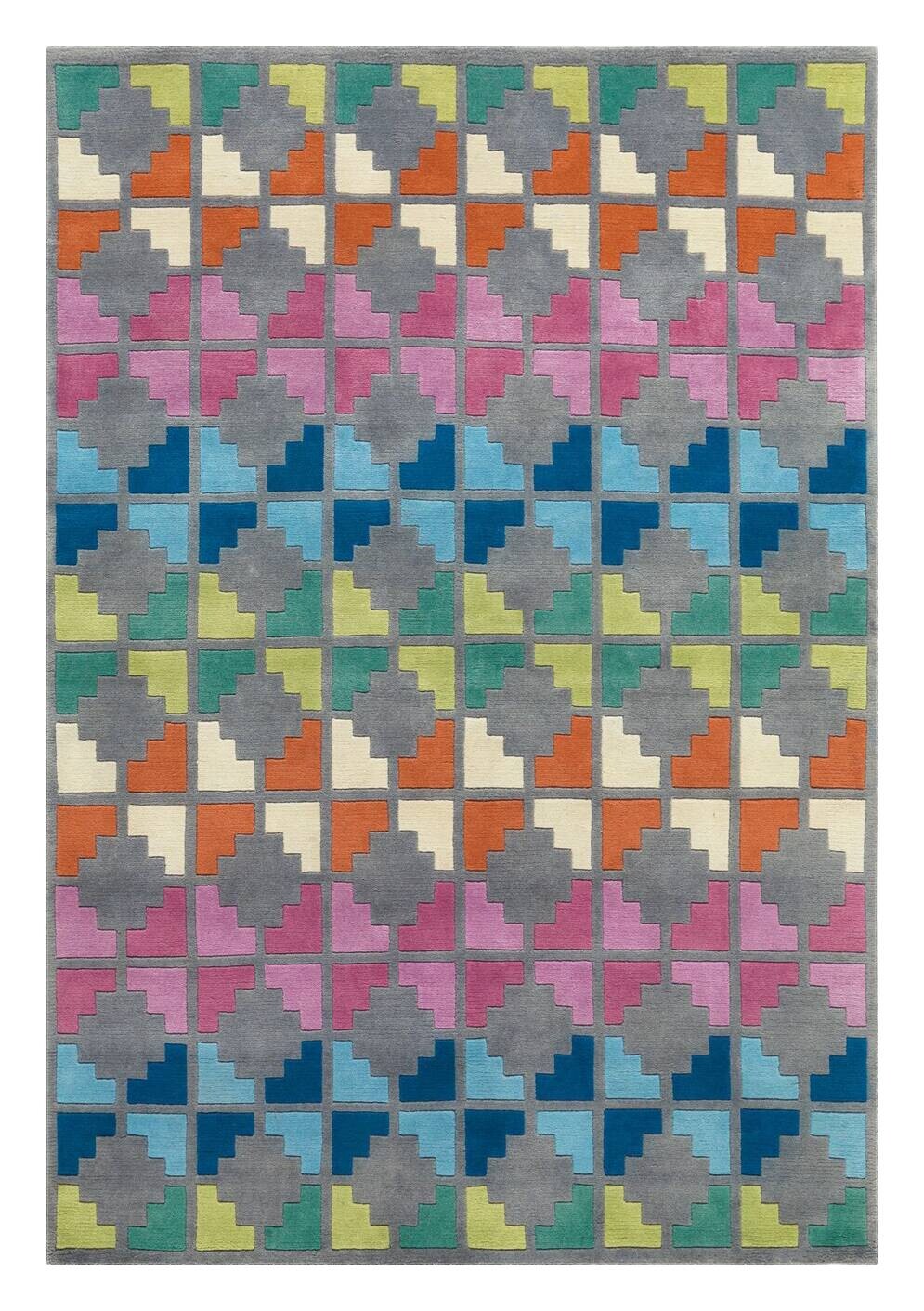 Arte Espina Kurzflorteppich Cristal 8019 mehrfarbig B/L: ca. 200x300 cm