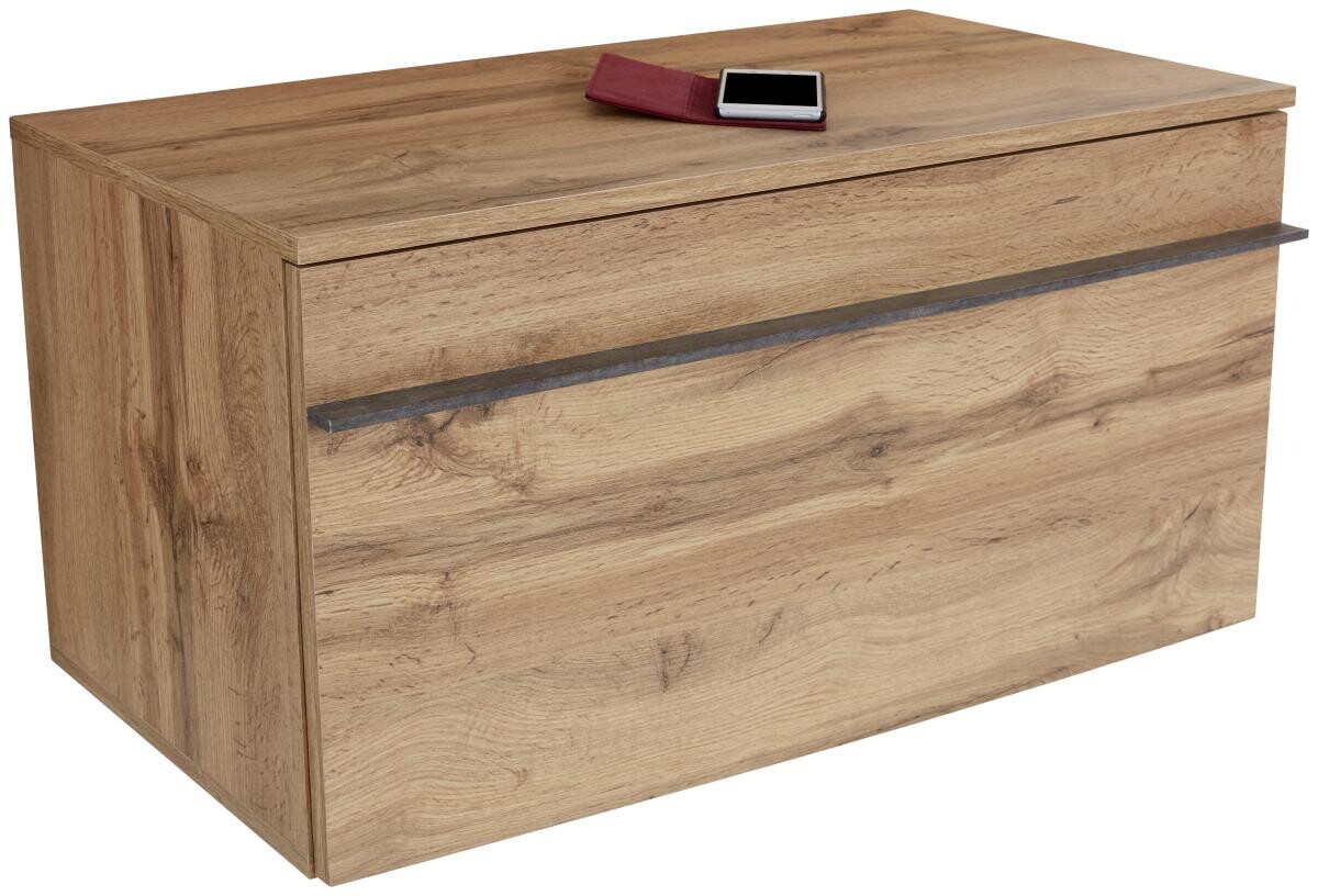 Sitzbank Venedig Eiche Artisan Nachbildung B/H/T: ca. 90x45x38 cm