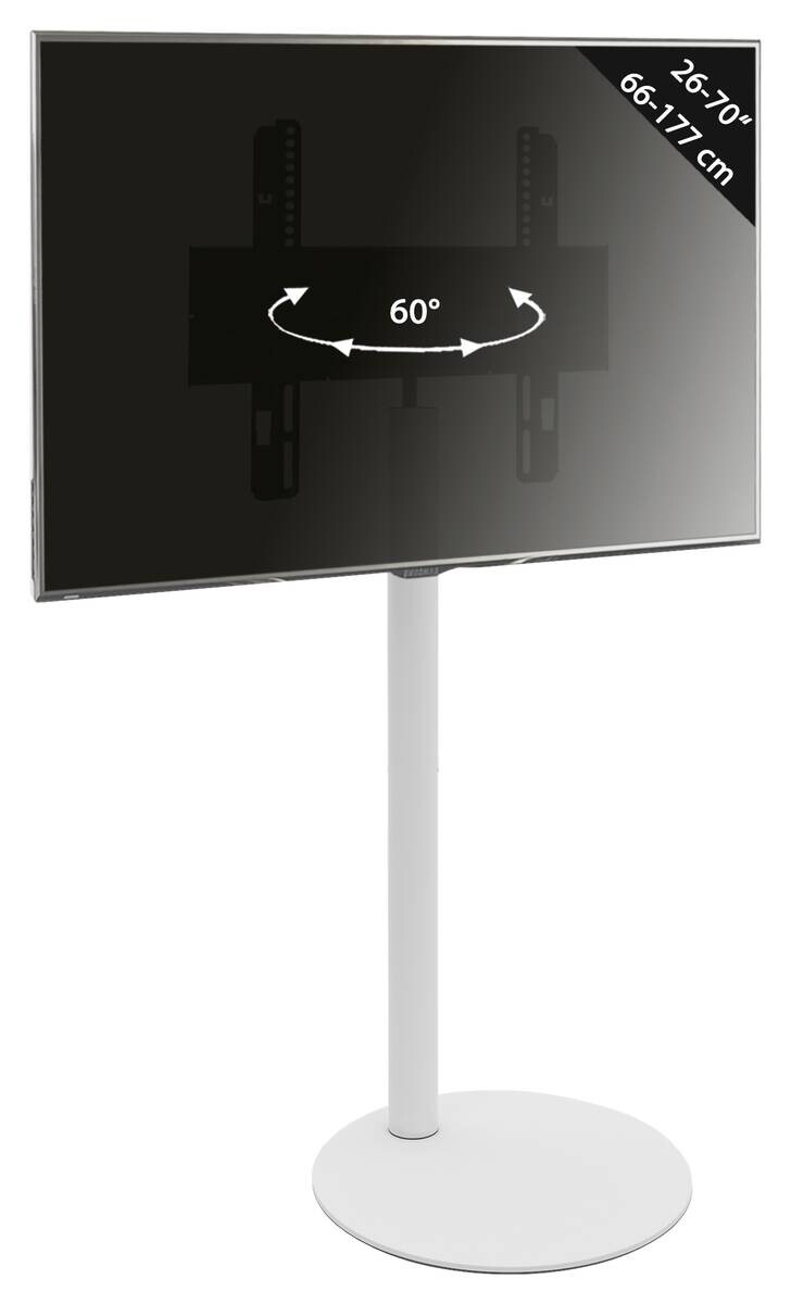 VCM TV-StandfußCirla weiß