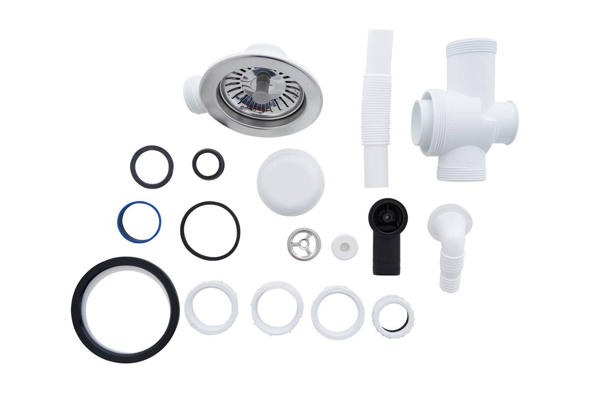 Respekta Einbauspüle Alineo 81x50 TG Titaniumgrau Quarzolite B/H/T: ca. 81x21x50 cm