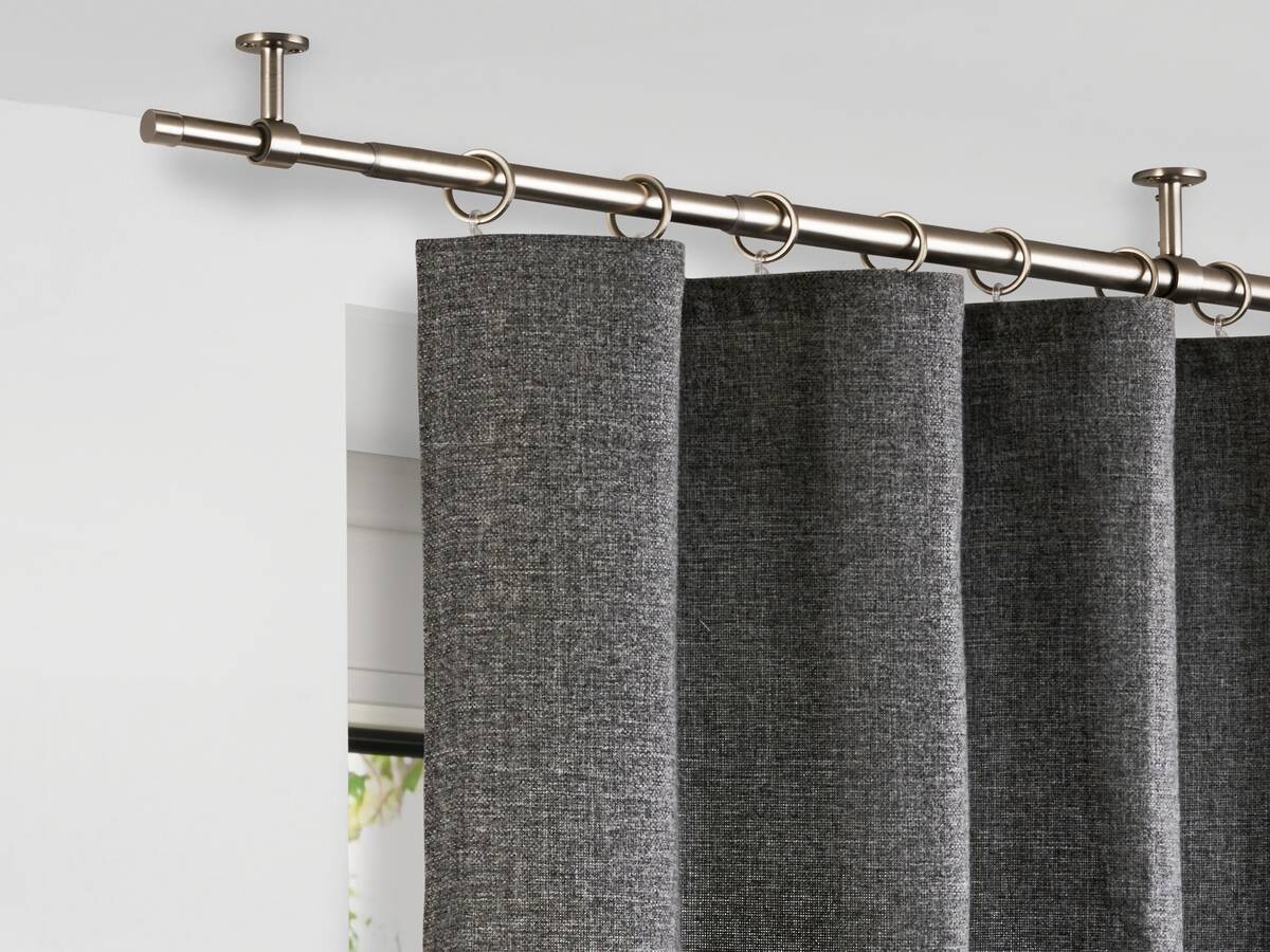 ondeco Stilgarnituren Edelstahloptik Metall L: ca. 400 cm ausziehbar von ca. 210 bis 400 cm 1.0 Läufe