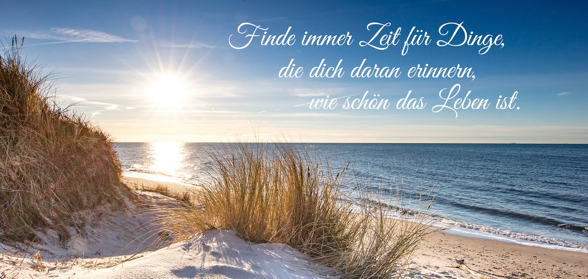 Keilrahmenbild Strand B/H: ca. 70x33 cm