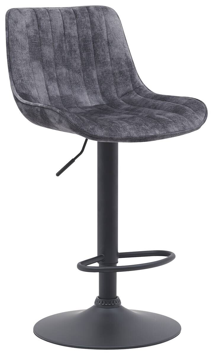 Barhocker Sabine anthrazit Microfaser B/H/T: ca. 44x88x54 cm Barhocker Sabine anthrazit Microfaser B/H/T: ca. 44x88x54 cm