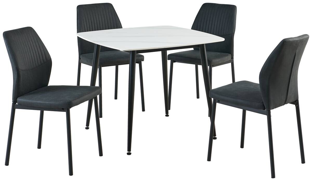 Tischgruppe Cadiz B/H/T: ca. 90x75x90 cm