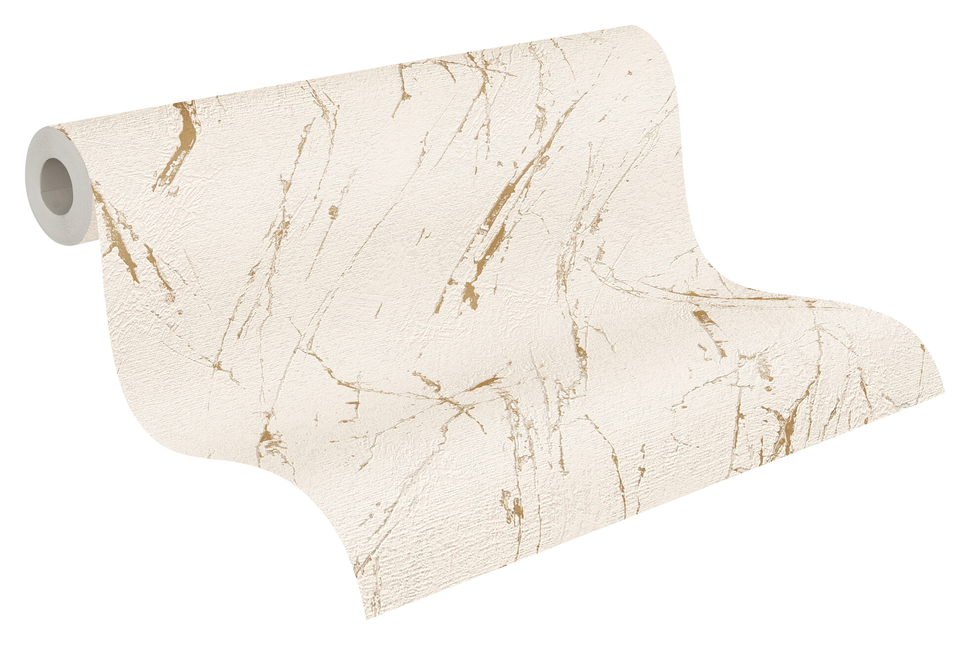 A.S.Creation Vliestapete silber gold B/H/D: ca. 53x1005x9,8 cm