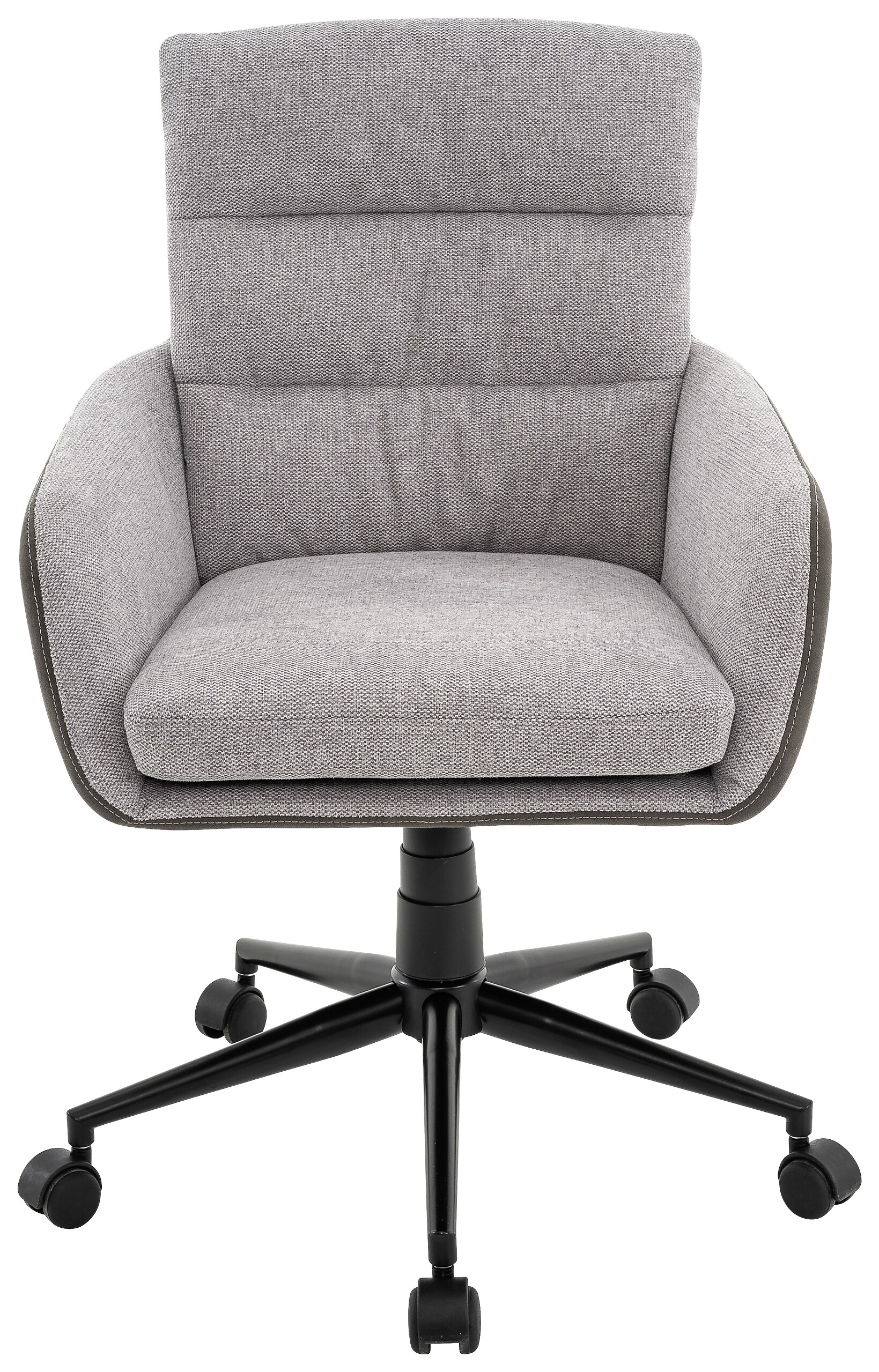 Drehstuhl Hannah grau Stoff Drehstuhl Hannah grau Stoff