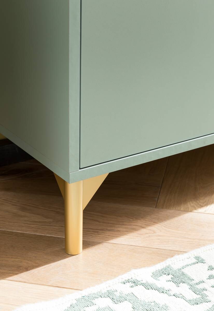 Midischrank Ando Pistazie B/H/T: ca. 60,2x114,4x33,05 cm