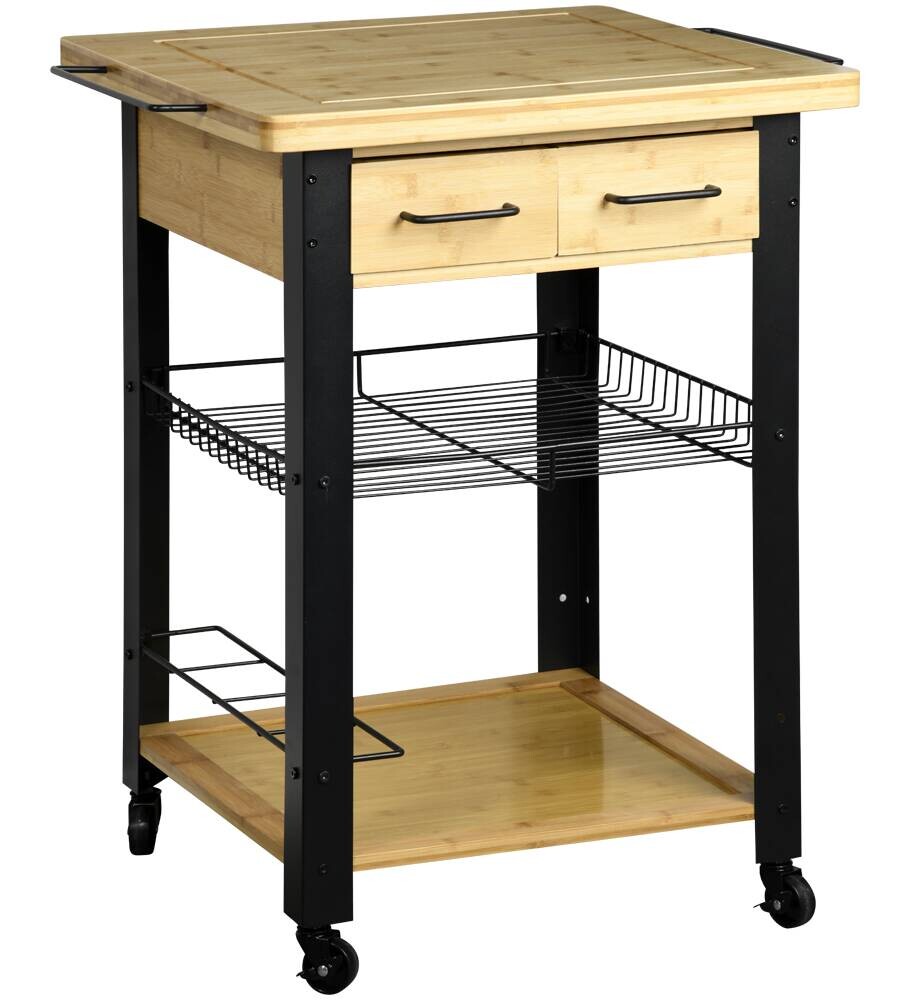 Kesper Küchenwagen natur Eiche B/H/T: ca. 71x88x60 cm Kesper Küchenwagen natur Eiche B/H/T: ca. 71x88x60 cm