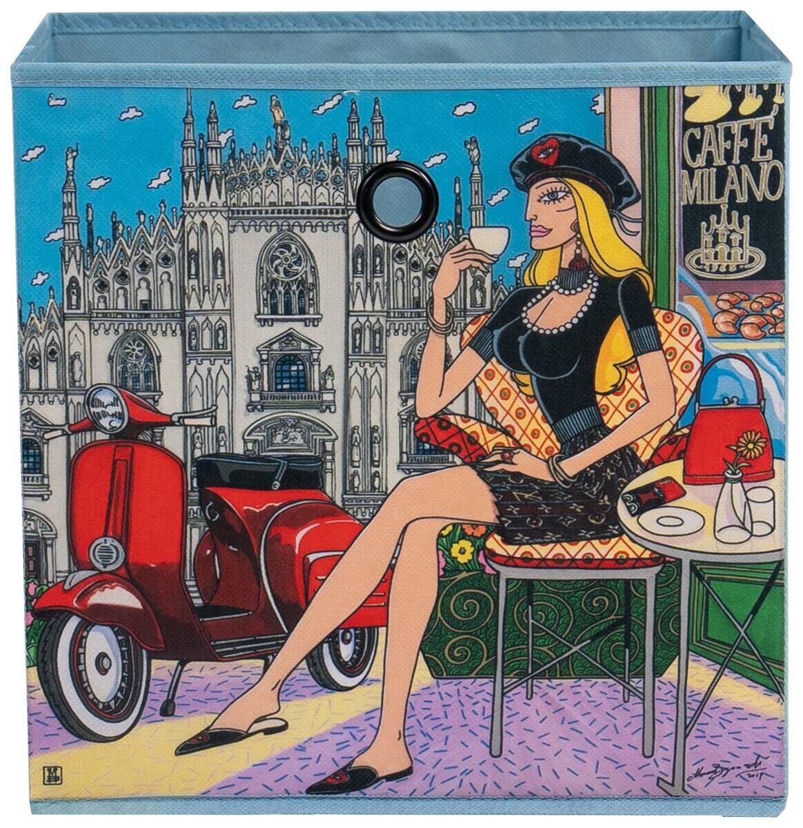 Stoffbox Stoffbox bunt B/H/T: ca. 32x32x32 cm