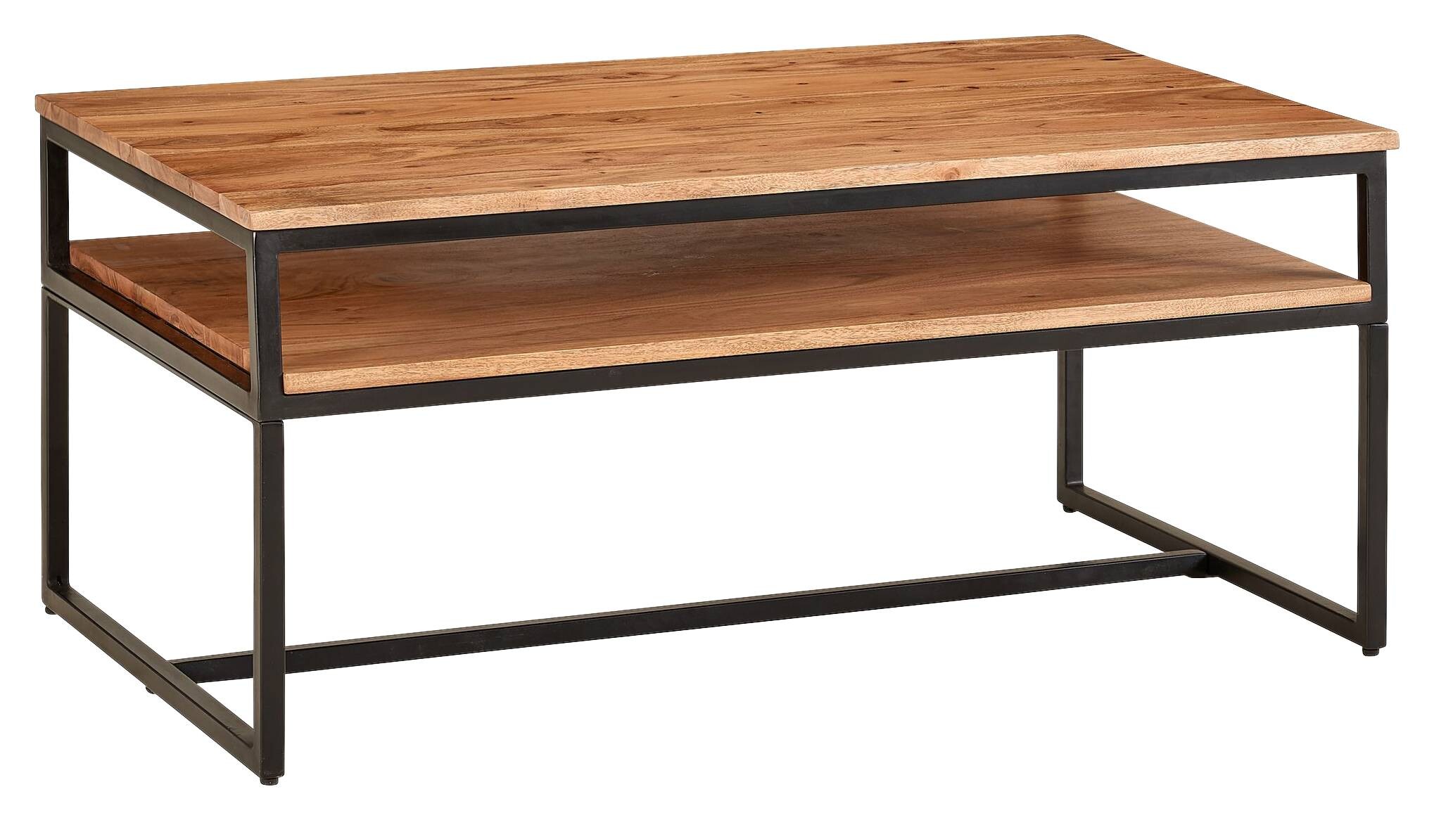 Wohnling Couchtisch braun B/H/T: ca. 60x45x100 cm