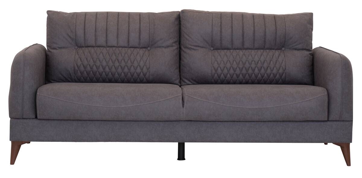 Sofa 3-2-1 Mislina blaugrau Microfaser