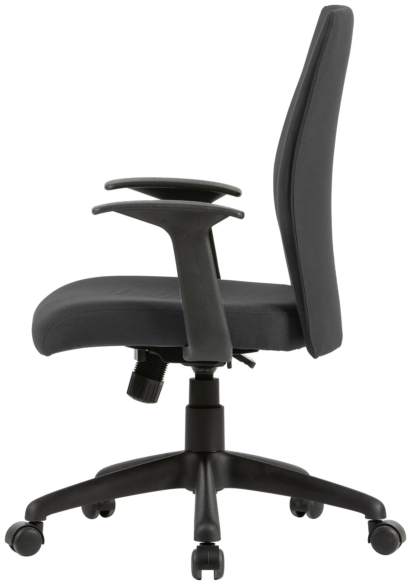 Chefsessel ROCKET schwarz schwarz Webstoff Kunststoff