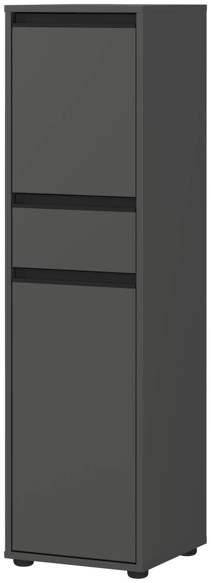 Schrank 2201-547 Graphit Optik B/H/T: ca. 33x121x34 cm