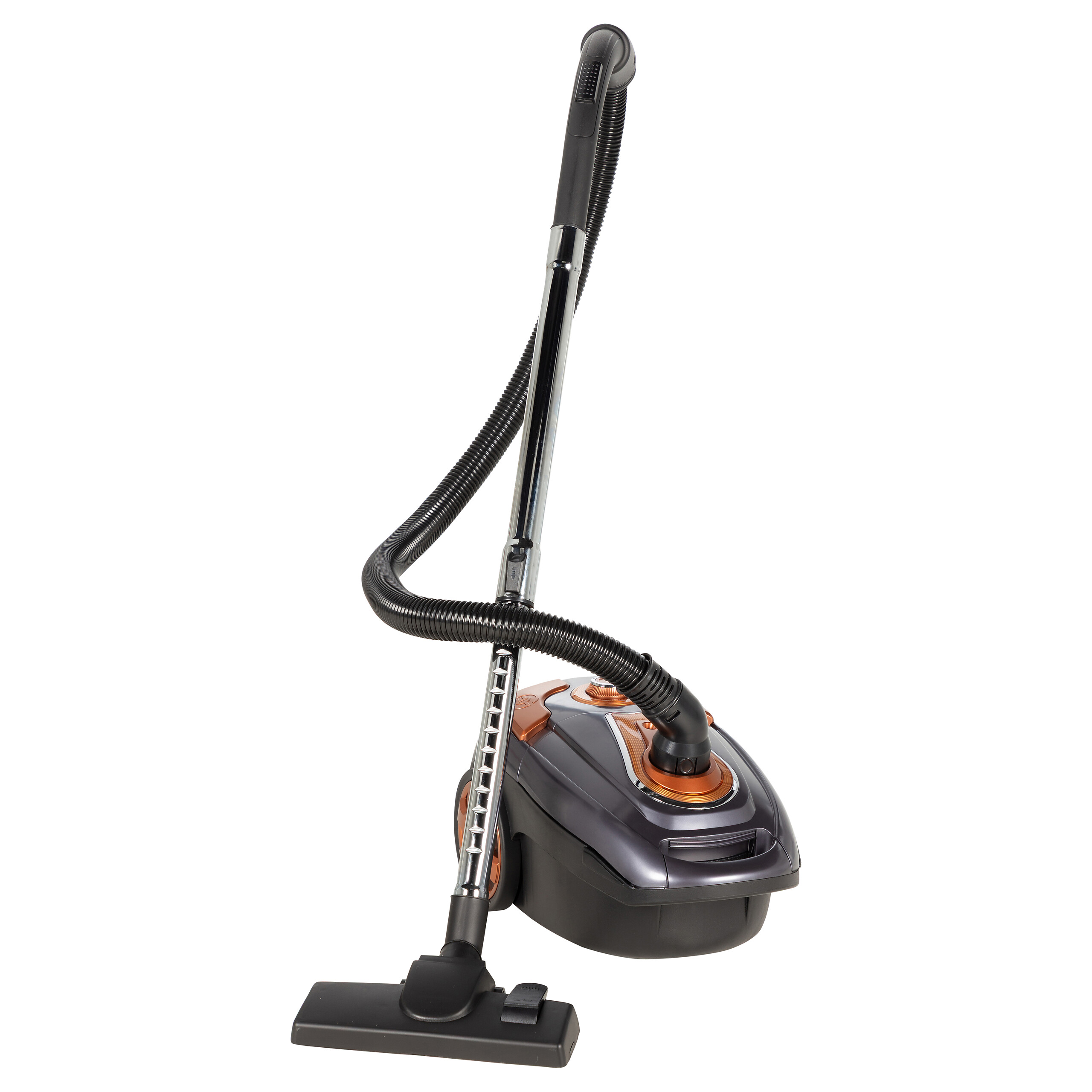 POCOline Bodenstaubsauger Kupfer grau Metall Kunststoff B/H/L: ca. 28,6x24x43 cm