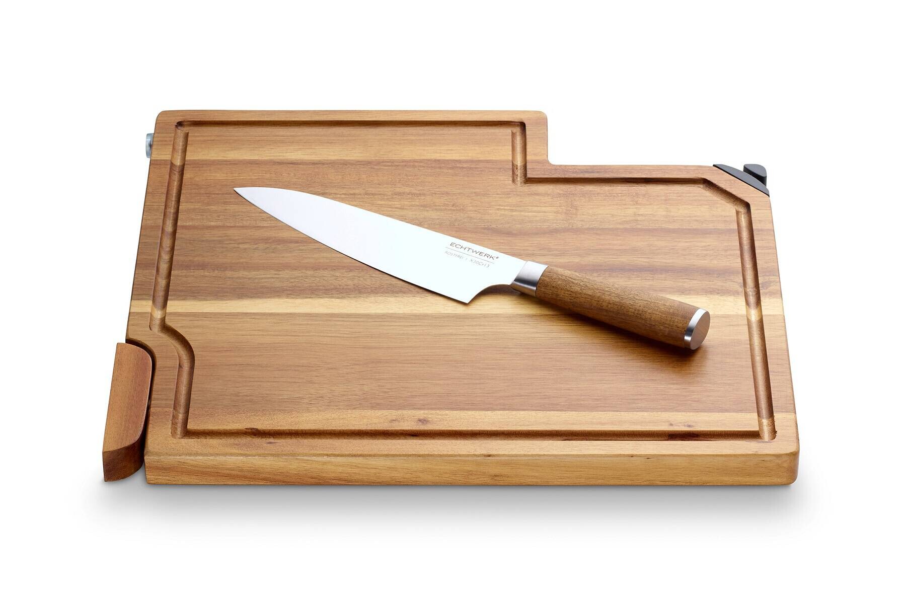 ECHTWERK Messerset braun Edelstahl 3 tlg.