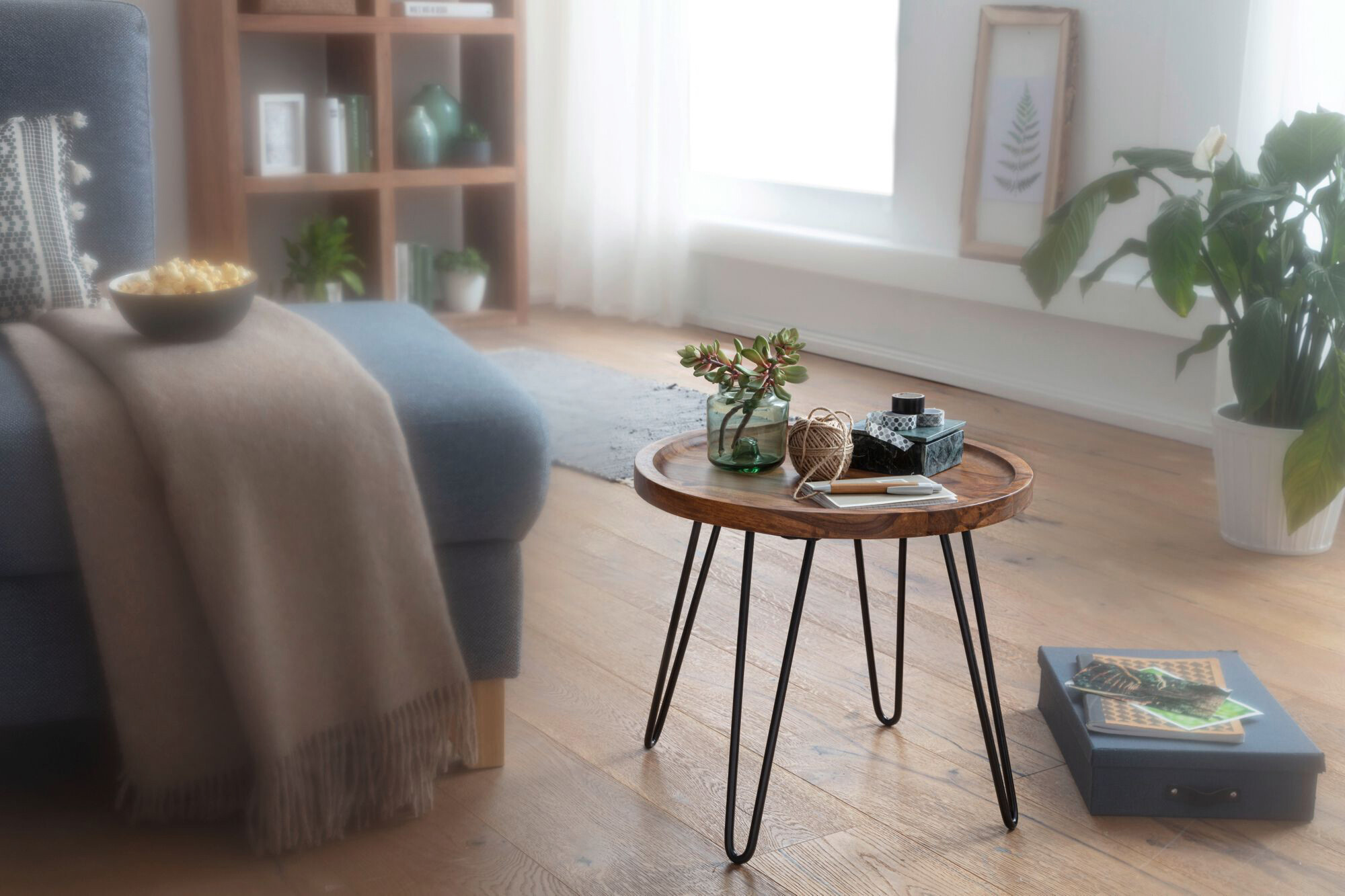 Wohnling Couchtisch braun H: ca. 40 cm