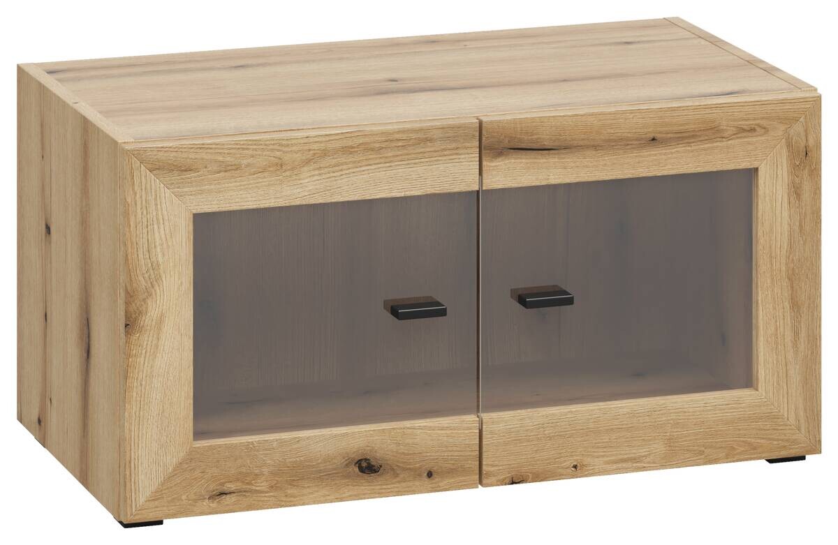 Vitrine System 64 Eiche Evoke Oak Nachbildung B/H/T: ca. 64x32x35 cm Vitrine System 64 Eiche Evoke Oak Nachbildung B/H/T: ca. 64x32x35 cm