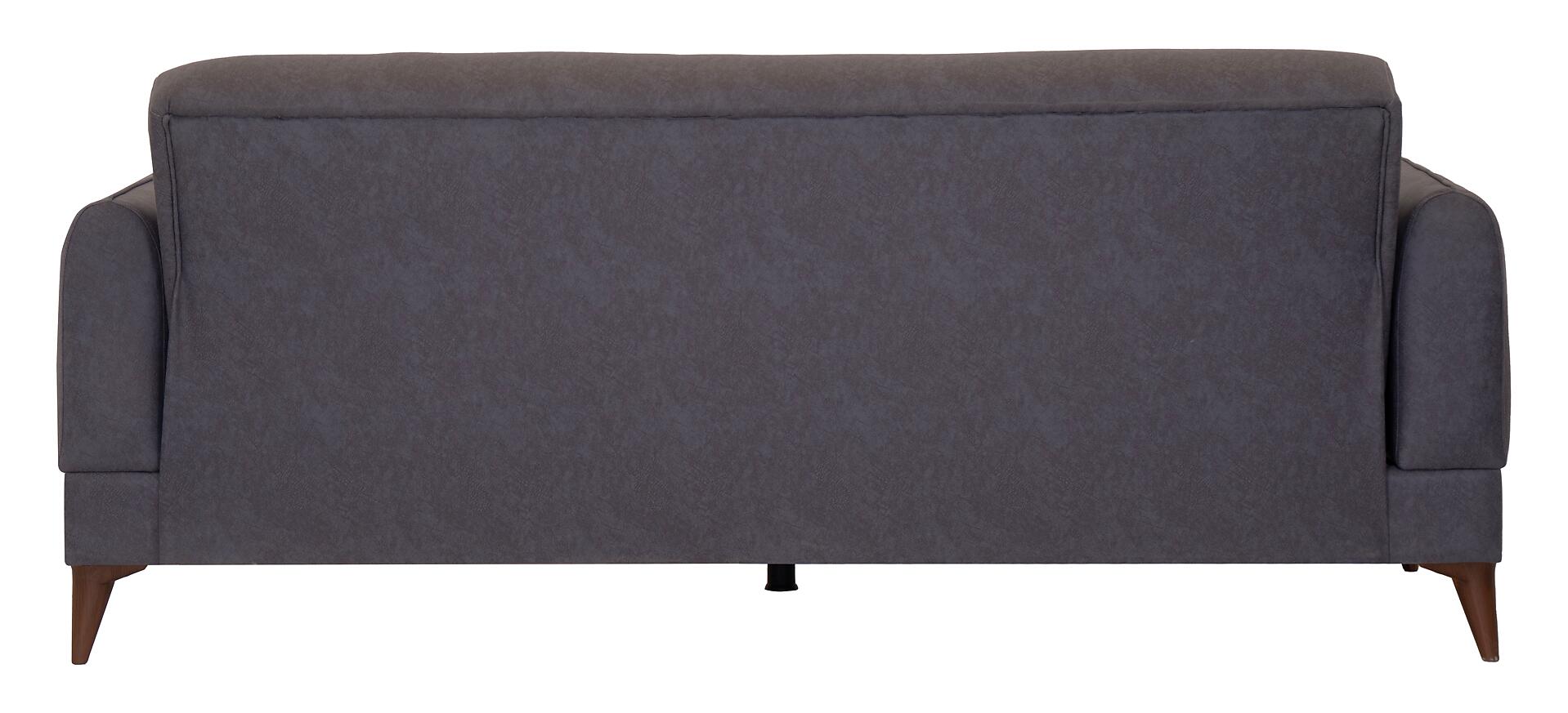 Sofa 3-2-1 Mislina blaugrau Microfaser