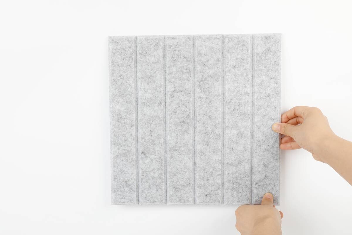 Zeller Pinboard-Set dunkelgrau Mittelgrau B/L: ca. 30x30 cm