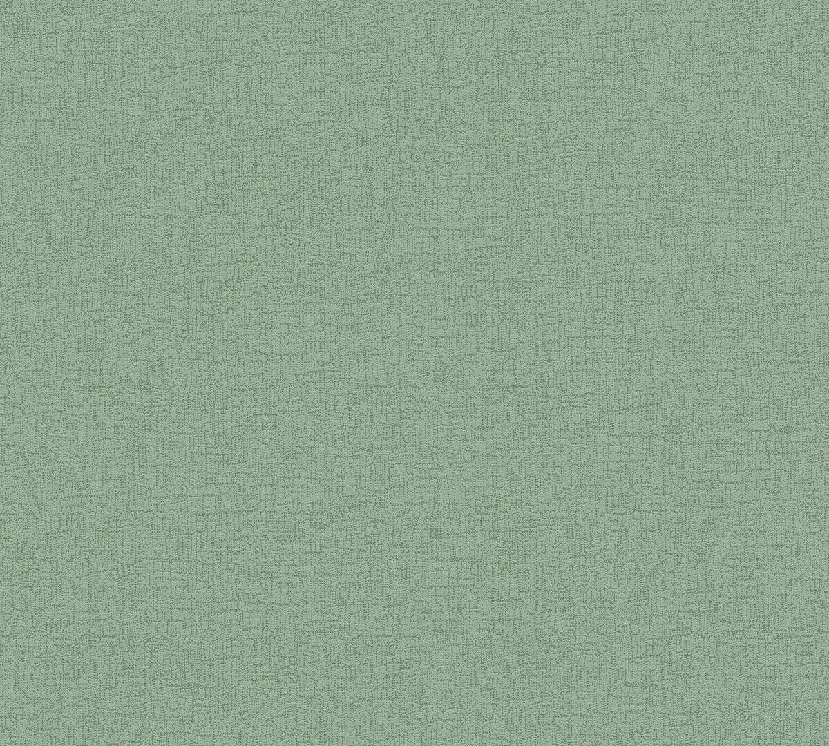 A.S.Creation Vliestapete Attractive Uni grün B/L: ca. 53x1005 cm