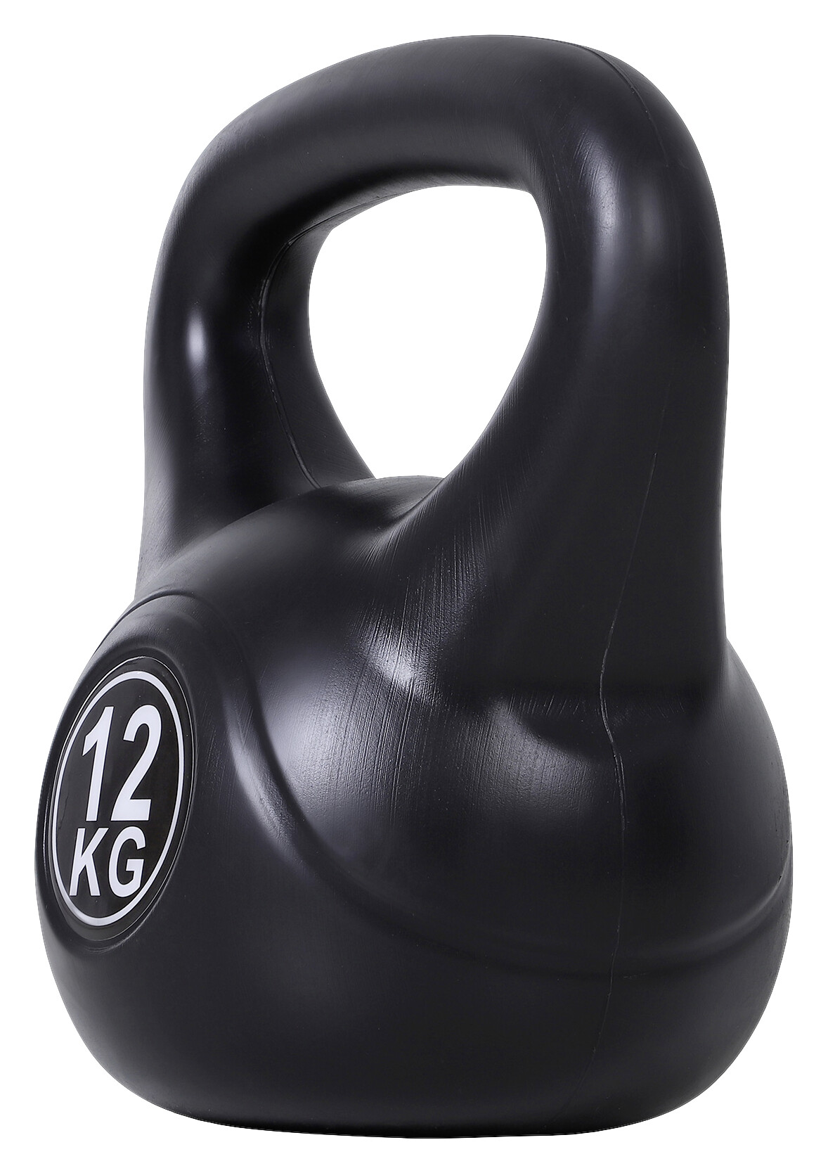 HOMCOM Kugelhantel schwarz Kunststoff B/H/L: ca. 21x31x27 cm