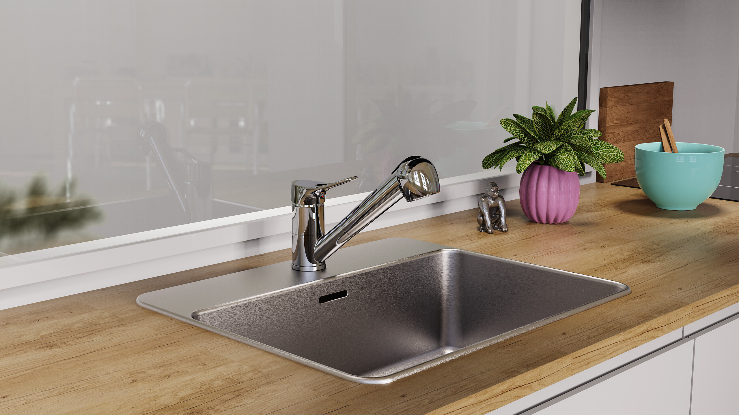 Spültisch-Armatur Verona Chrom