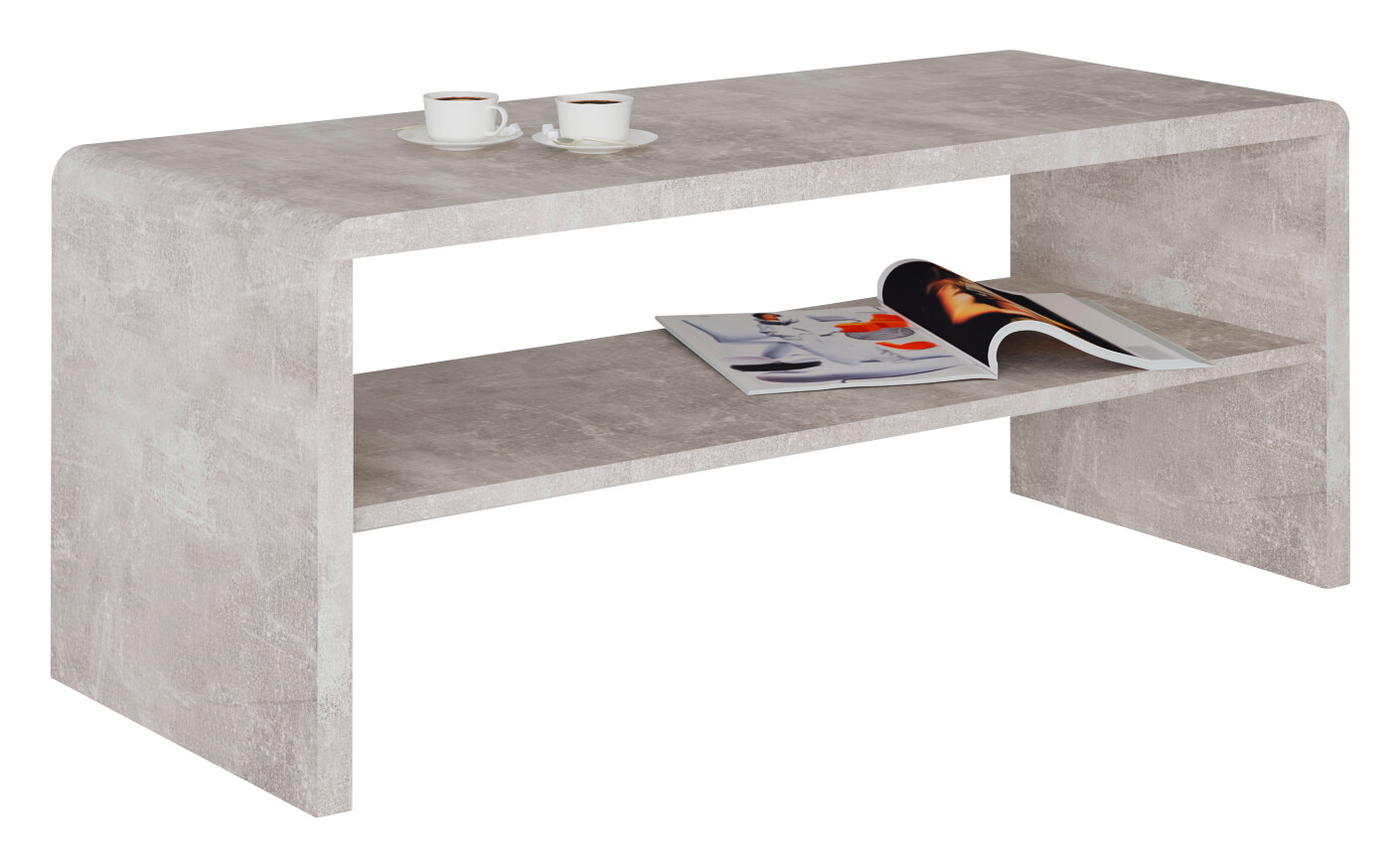 Couchtisch Cala Luna C4T05 Beton B/H/T: ca. 100x40x40 cm