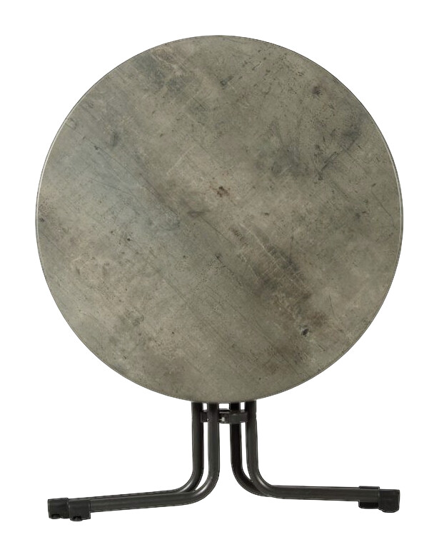 Acamp Gartentisch Piazza anthrazit Stahl H/D: ca. 72x80 cm