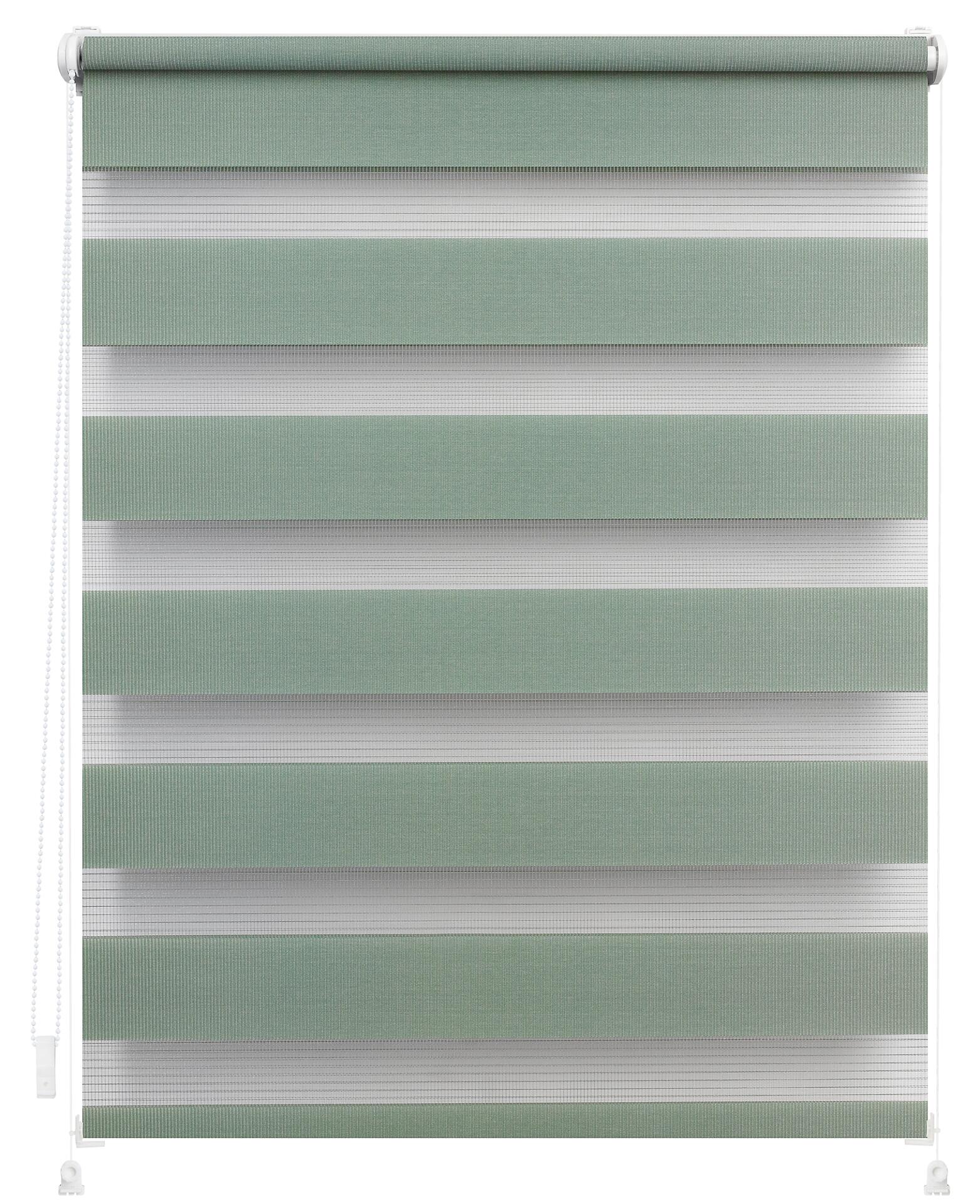 LICHTBLICK Doppelrollo Duo salbei B/L: ca. 90x150 cm