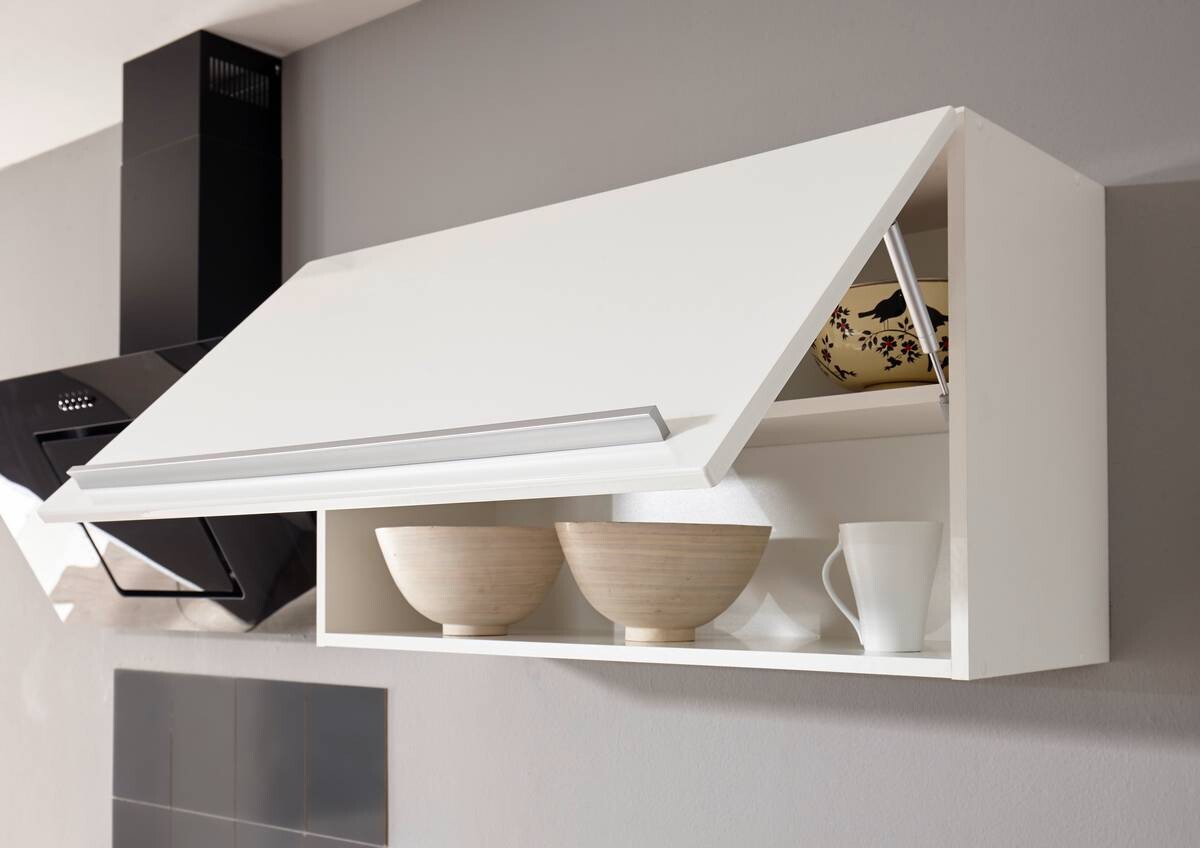 Respekta Doppelblock Premium weiß hochglänzend B/H/T: ca. 290x200x60 cm