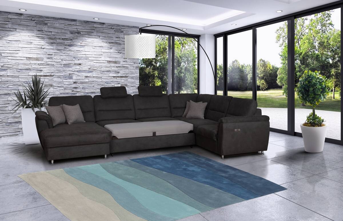 Wohnlandschaft Deva hellgrau