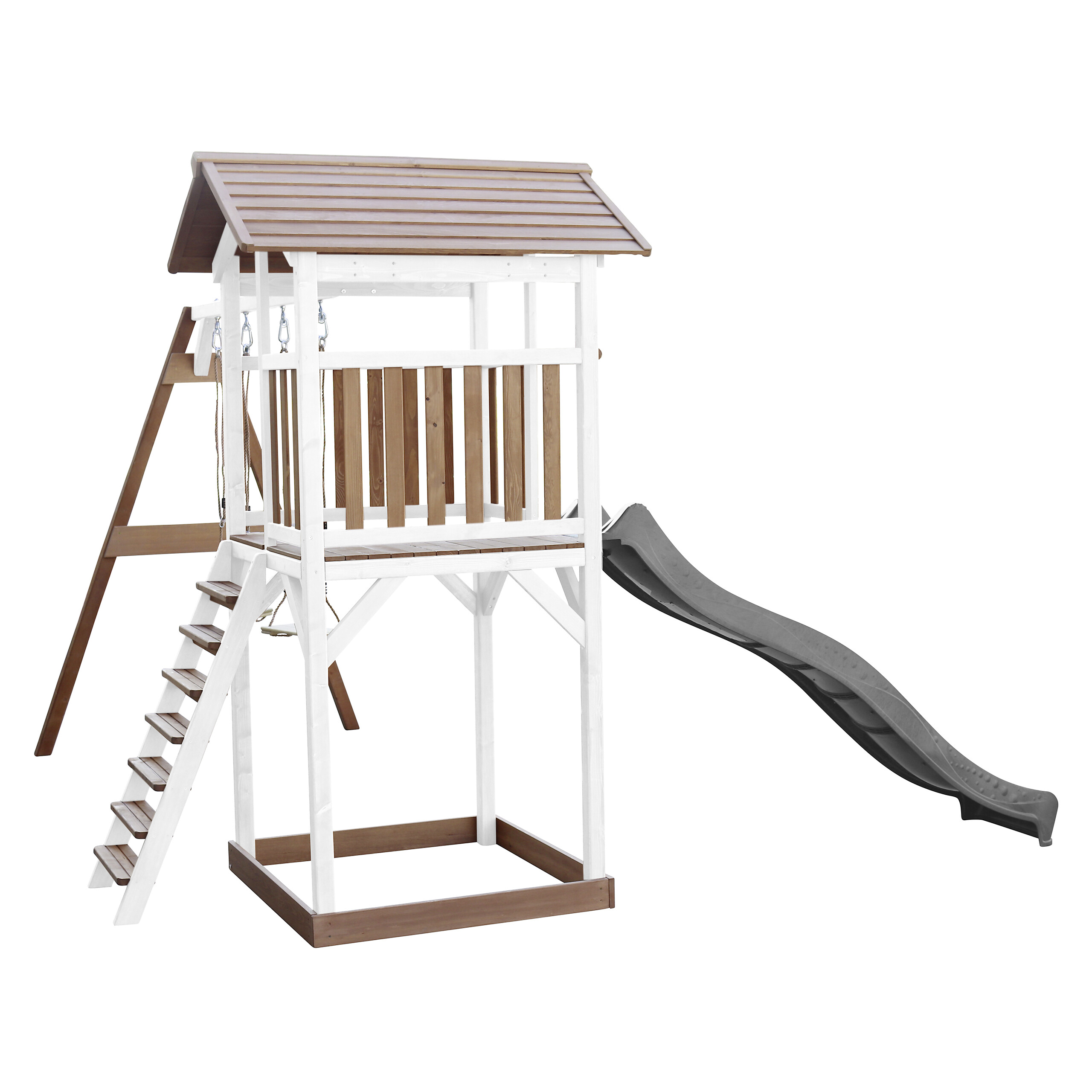 AXI Spielturm Beach Tower braun B/H/L: ca. 357x242x349 cm