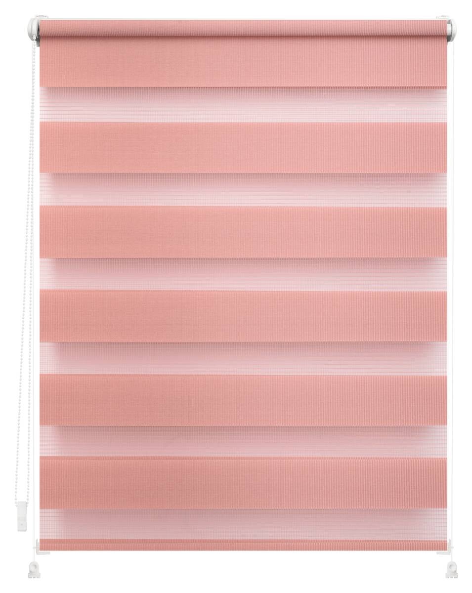 LICHTBLICK Doppelrollo Duo altrosa B/L: ca. 90x220 cm