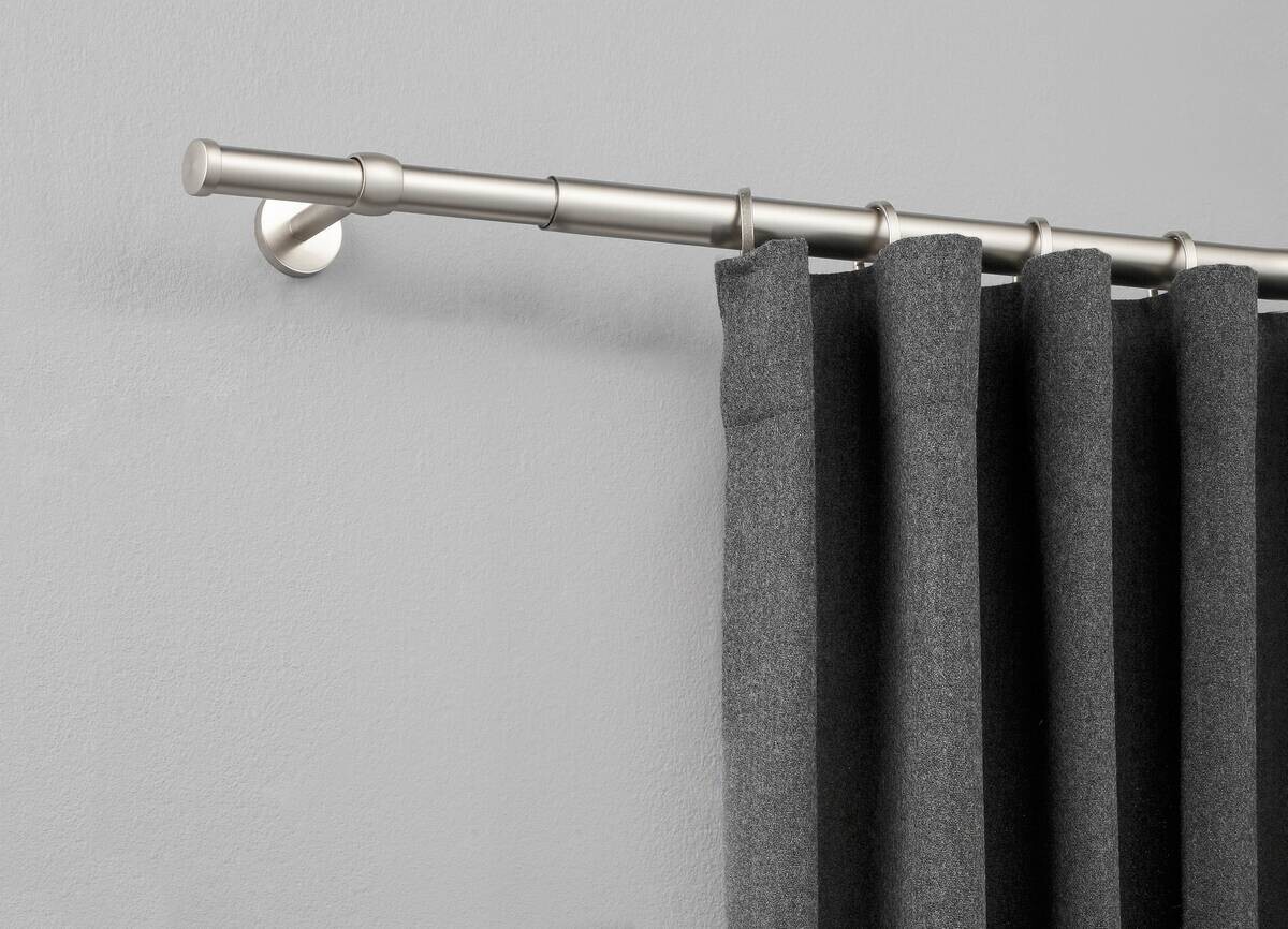 ondeco Stilgarnituren cap-noble Edelstahloptik Metall ausziehbar von ca. 120 bis 210 cm 1.0 Läufe