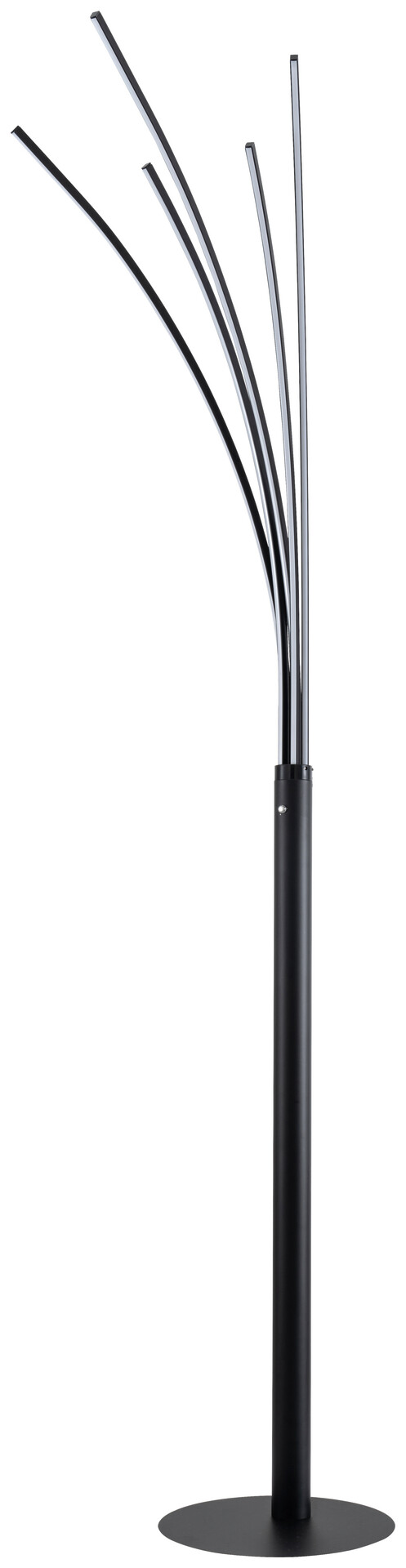 POCOline Stehleuchte Palmier schwarz Alu Metall H: ca. 180 cm 5 Brennstellen