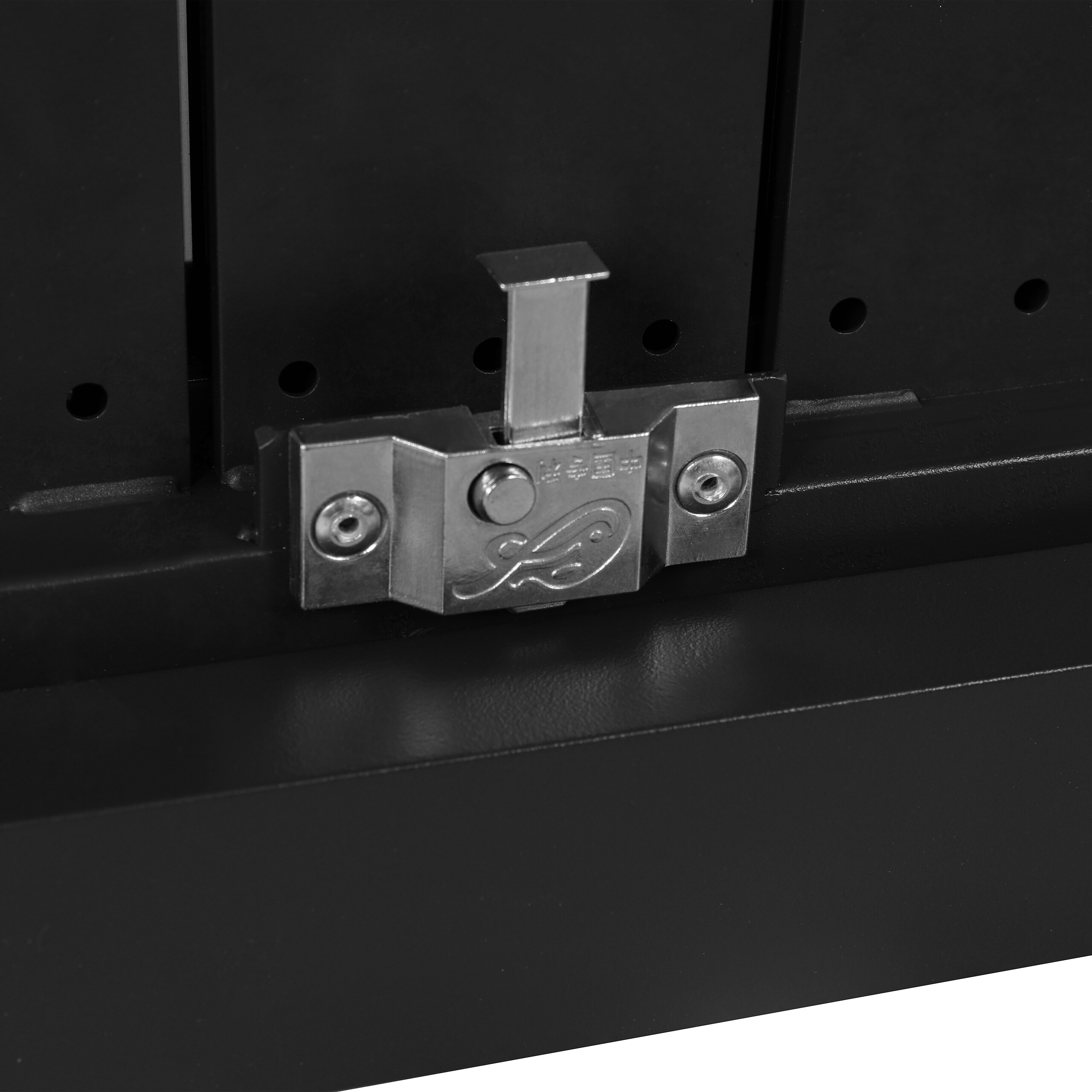 POCOline Gartentisch dunkelgrau Aluminium B/H/L: ca. 90x75x135 cm