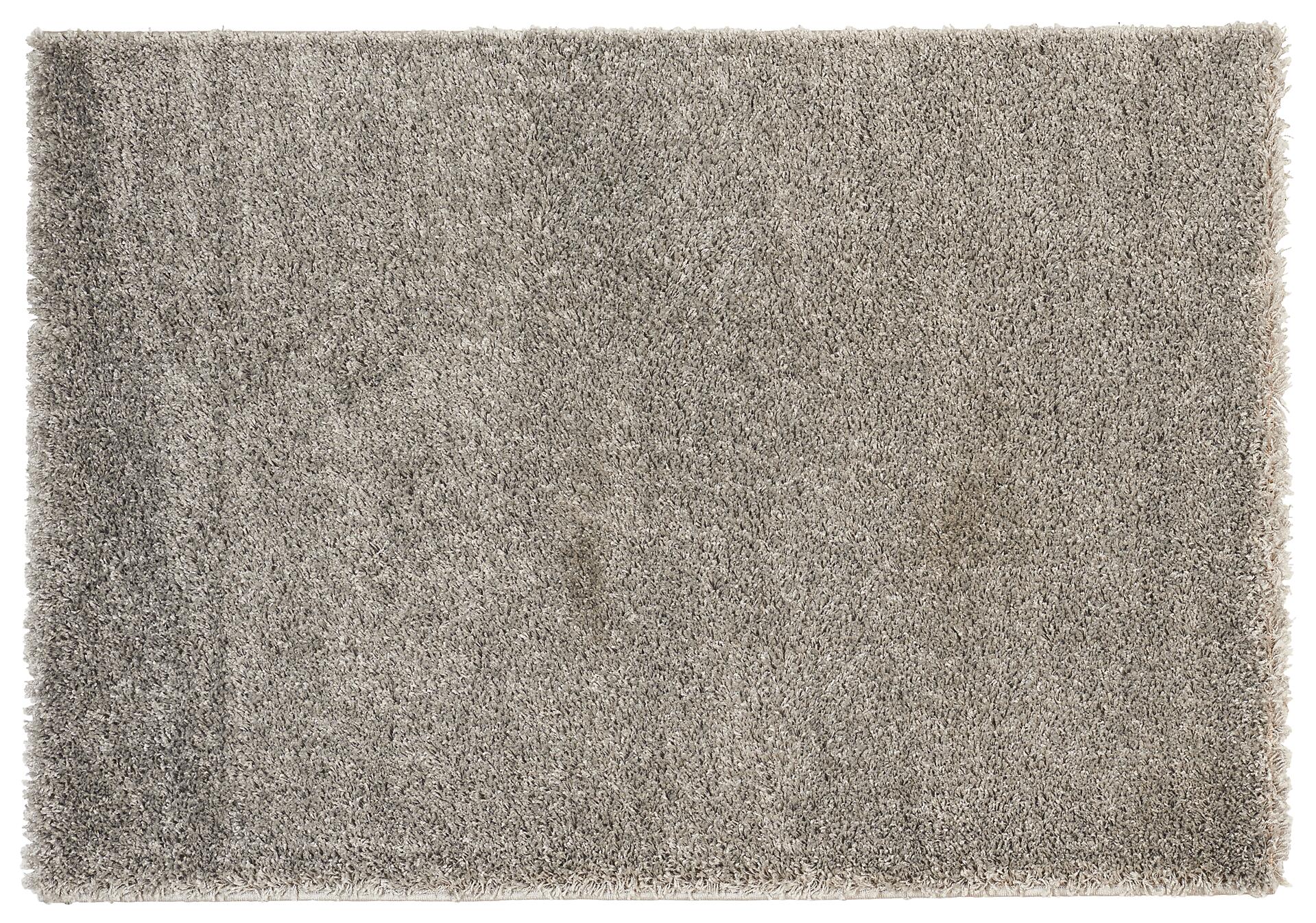 Hochflorteppich Smile grau B/L: ca. 80x150 cm