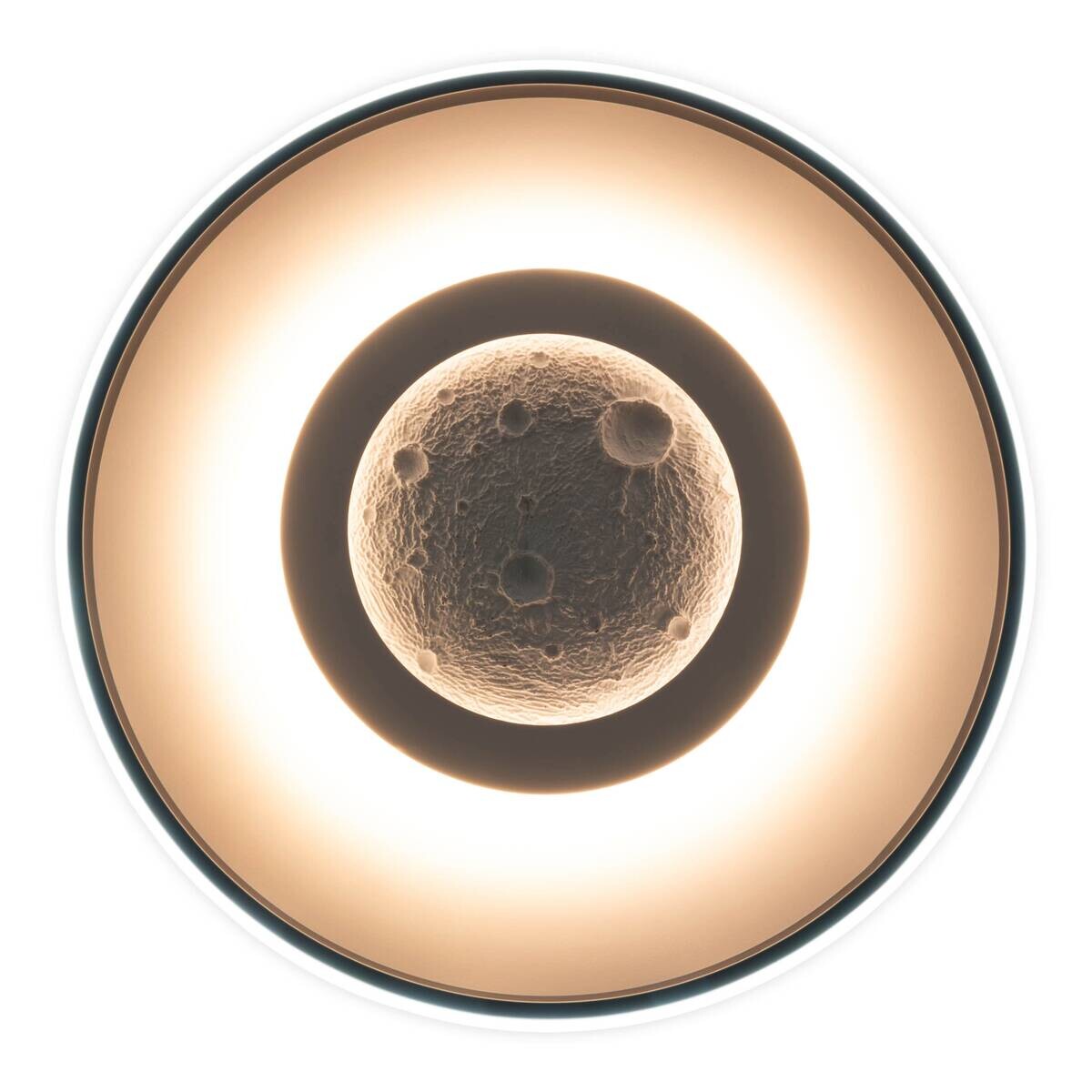 Näve Leuchten Deckenleuchte weiß Metall Kunststoff B/H/T: ca. 50x6x50 cm null 3 Brennstellen