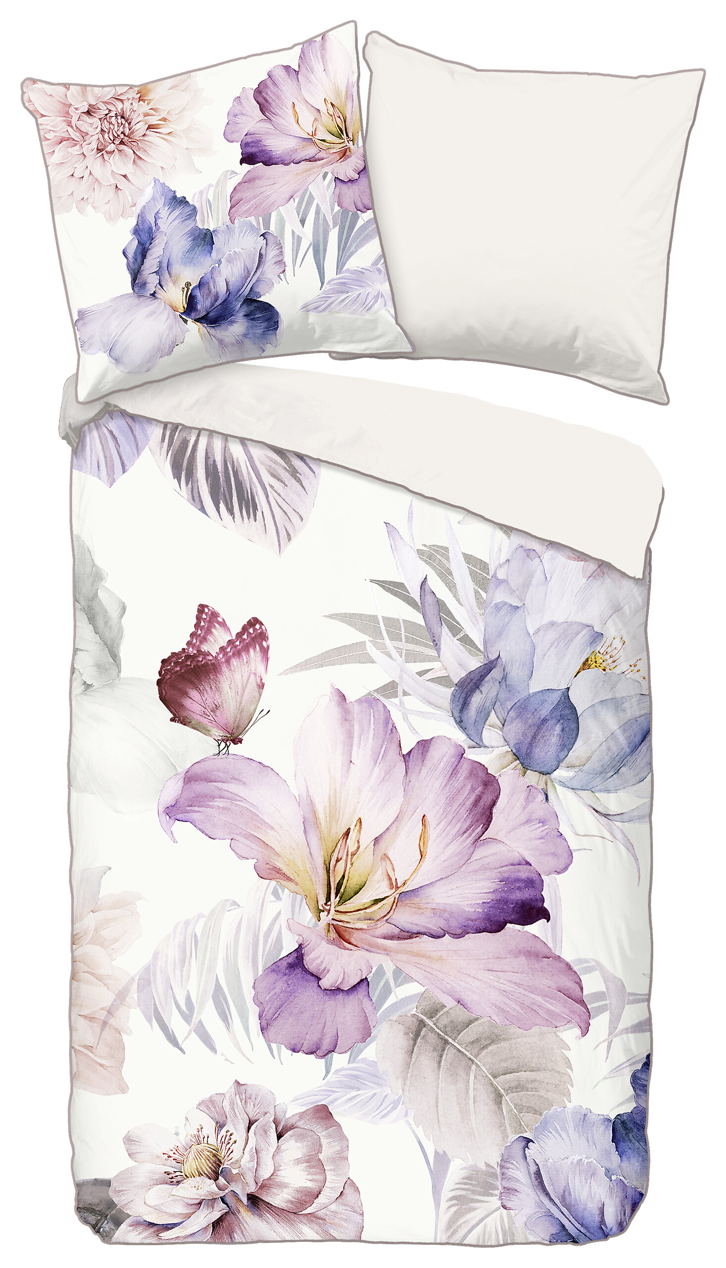 Baumwoll Bettwäsche Caen Satin