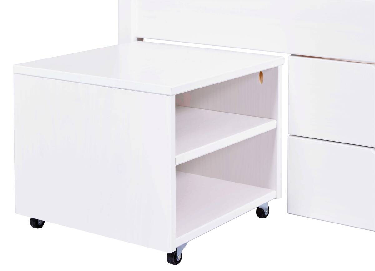 Funktionsbett Efetivo weiß