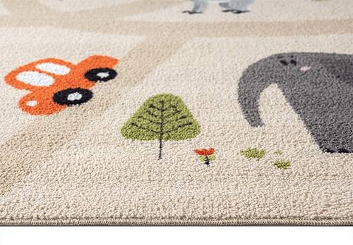 Merinos Teppich Happy Kids beige B/L: ca. 120x160 cm