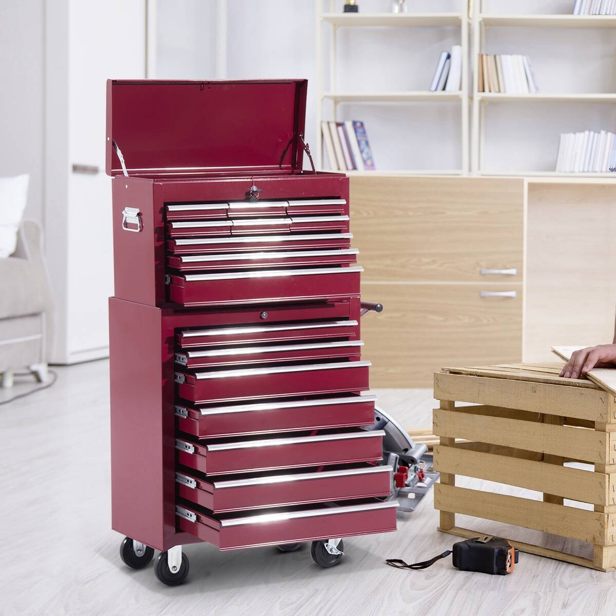 Werkstattwagen rot