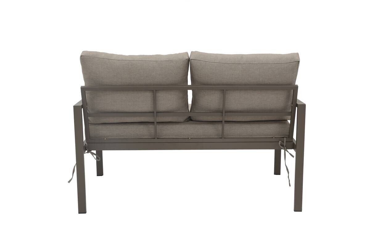 POCOline Gartensitzgruppe Toulouse braun Stahl