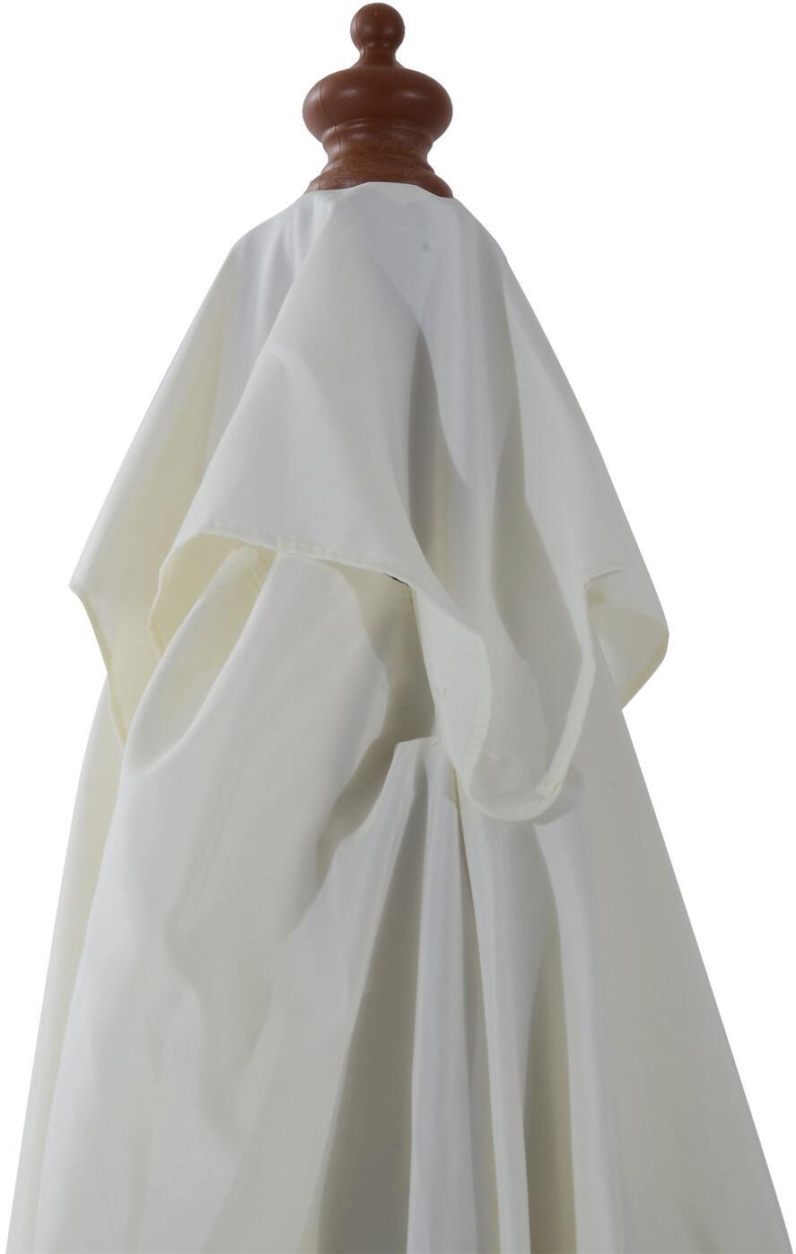 Outsunny Sonnenschirm creme Bambus B/H/L: ca. 150x230x200 cm