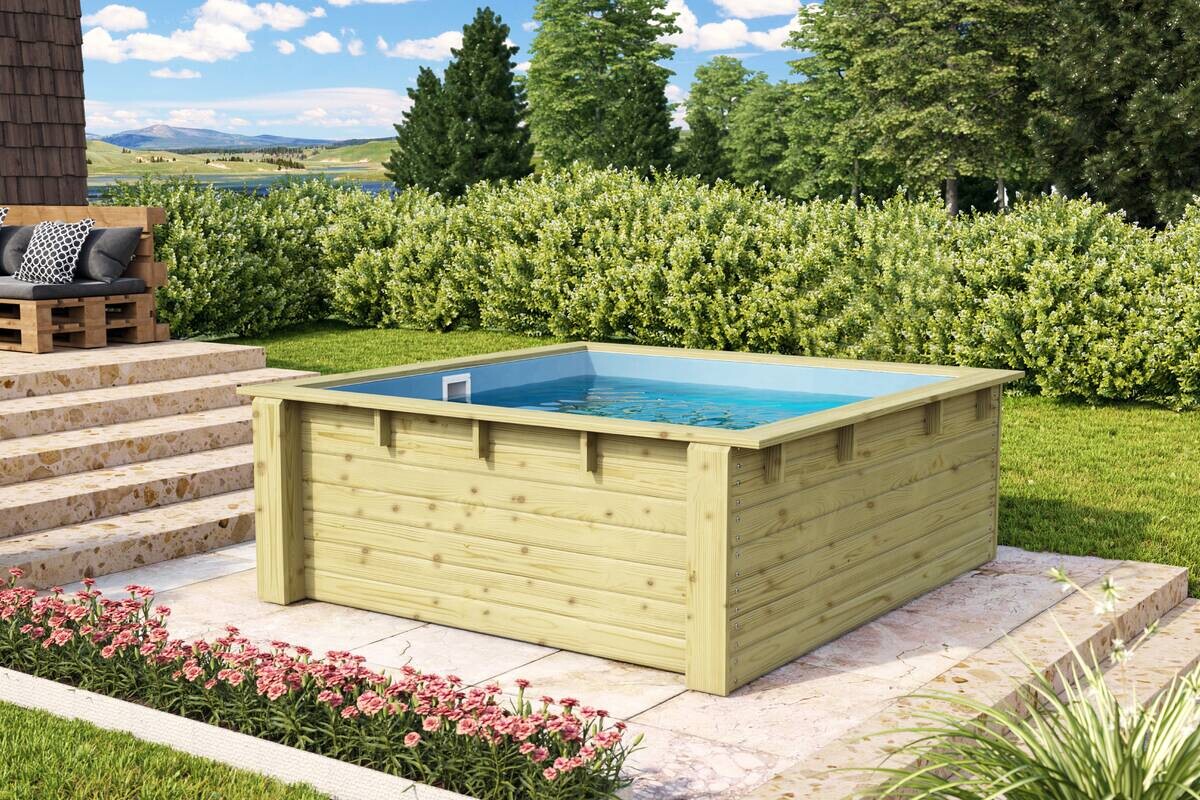 Karibu Pool Skipper B/H/T: ca. 220x78x220 cm