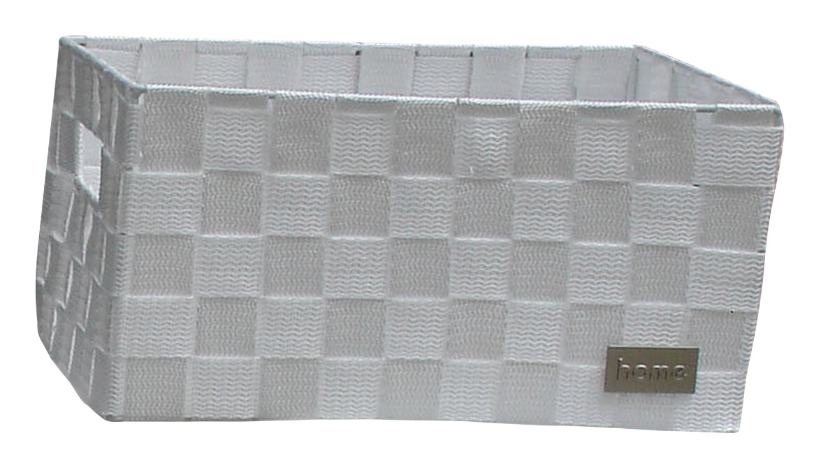 POCOline Aufbewahrungskorb weiß Nylon B/H/L: ca. 18x24x34 cm