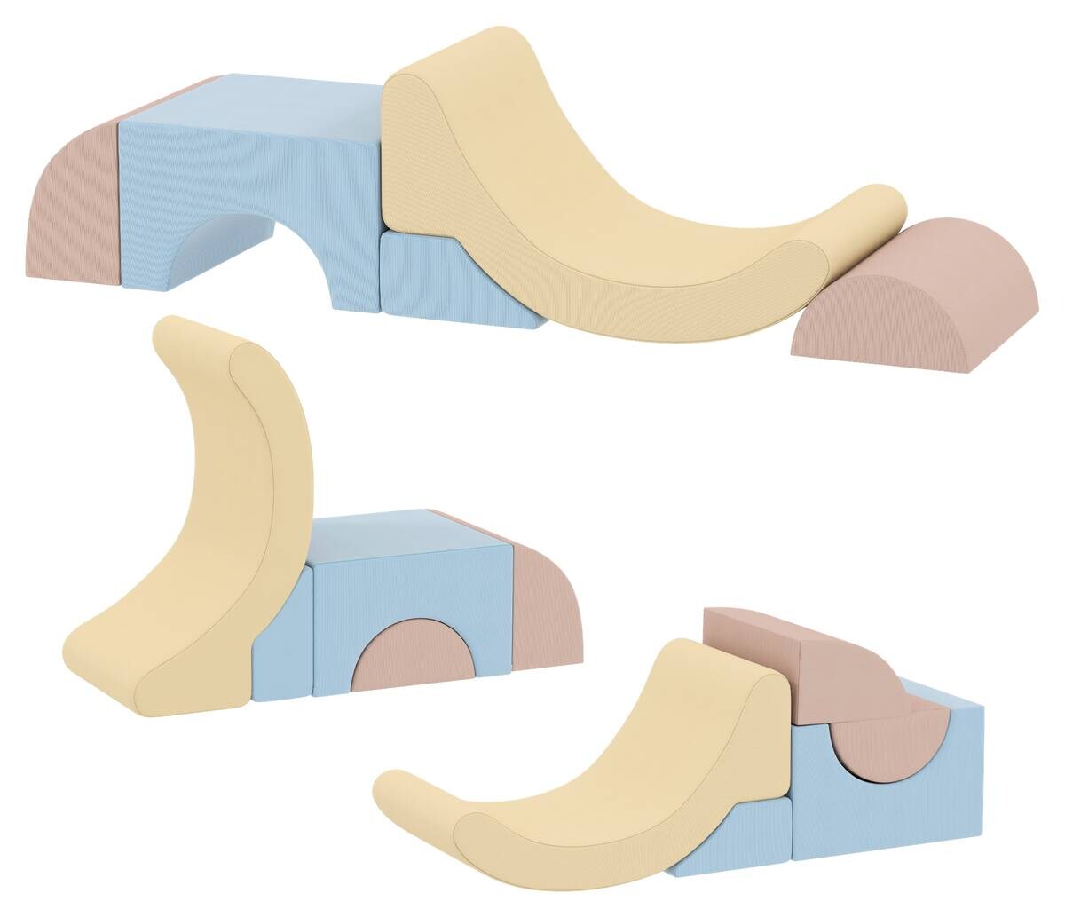 AIYAPLAY Schaumstoffbausteine B/H/L: ca. 48x32x85 cm